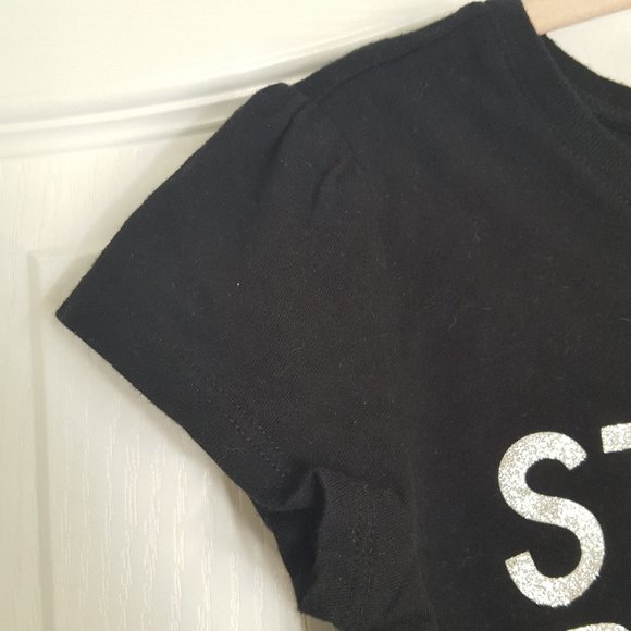 Styled by Mom Black Silver T Shirt - Picture 4 of 4